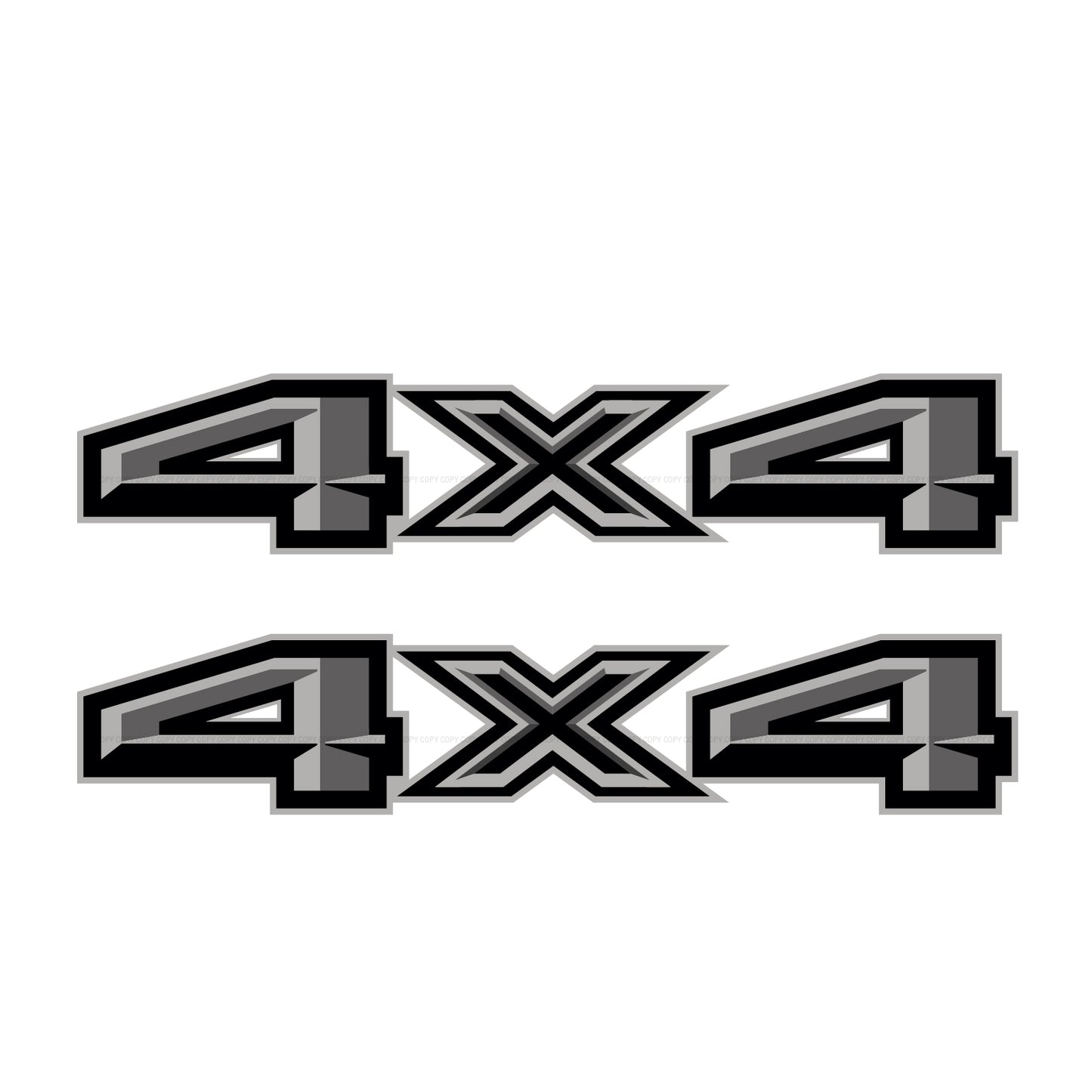 4X4 Decals Bedside Truck Stickers for Ford F150 (2015-2020)