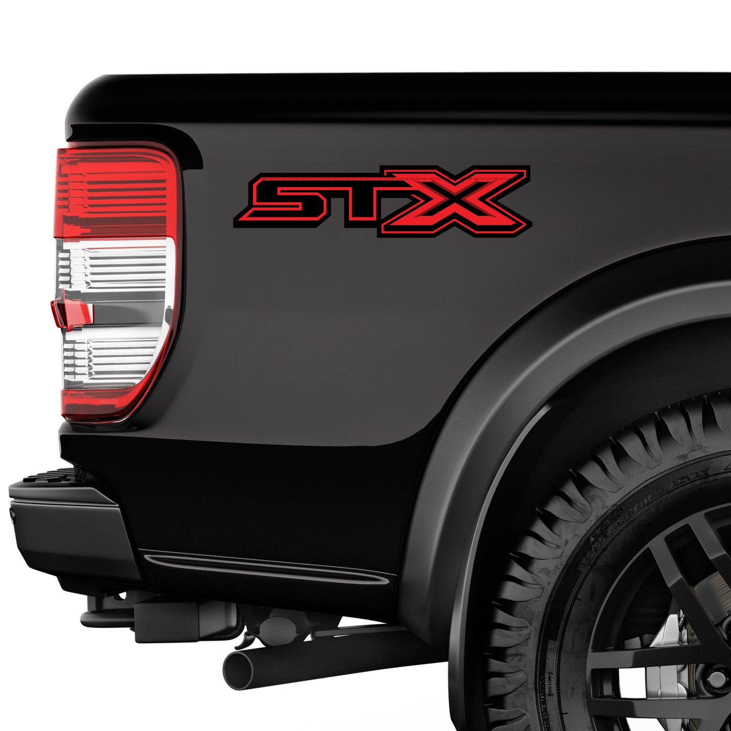 STX Decals Replacement Stickers Ford Bedside