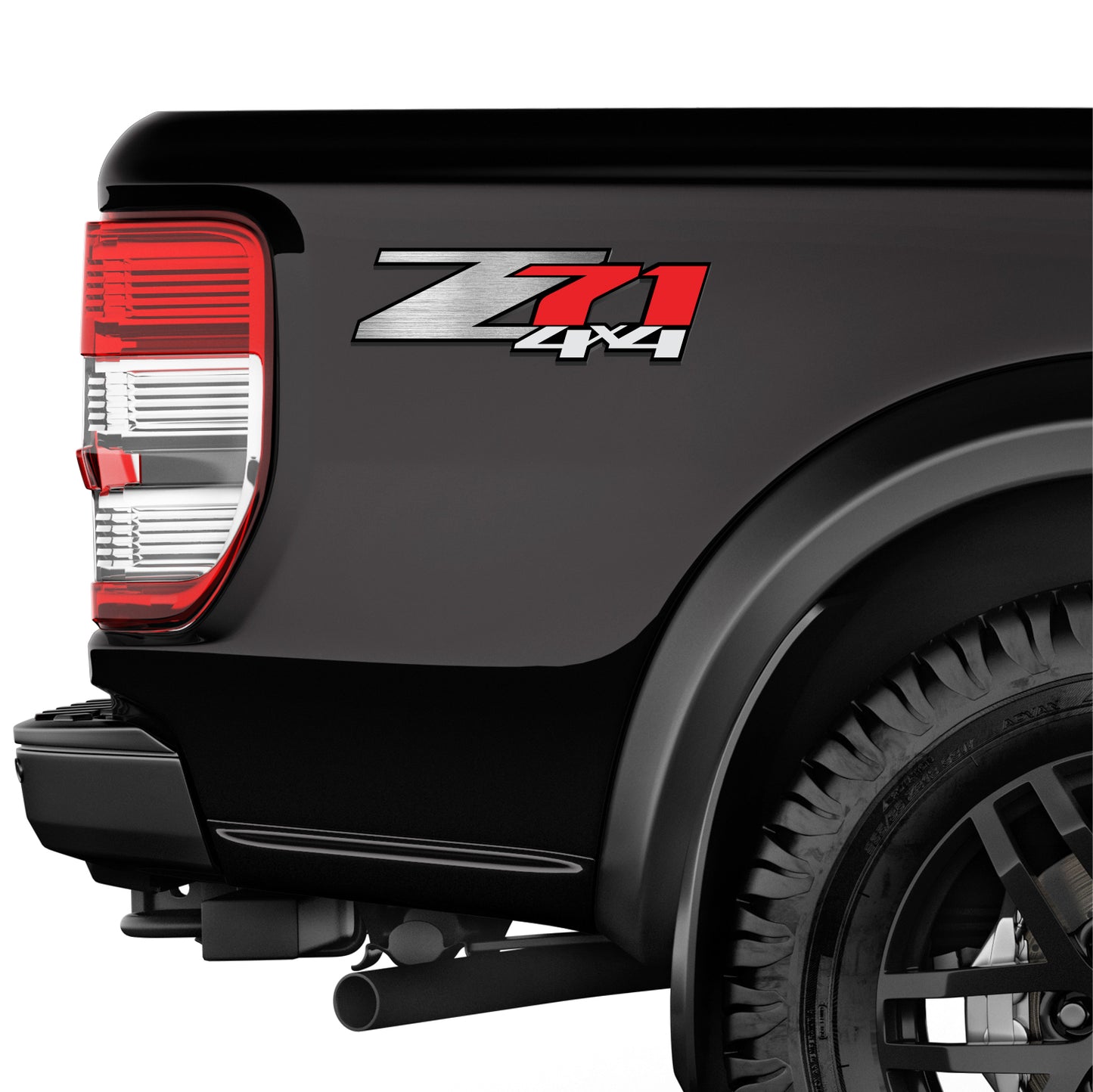 Z71 4x4 Decals Metal Stickers Chevy Silverado - F - 1500 2500 HD Stickers