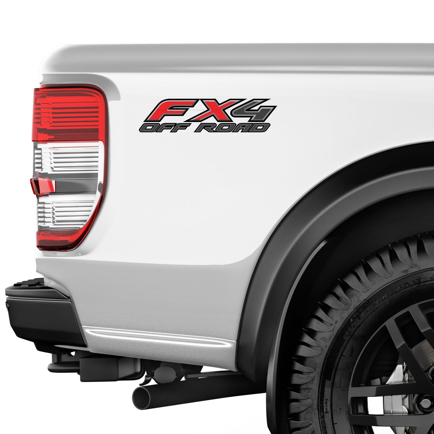 FX4 Off Road Decals Stickers - F (1997-2010) Super Duty F250 F350 F450