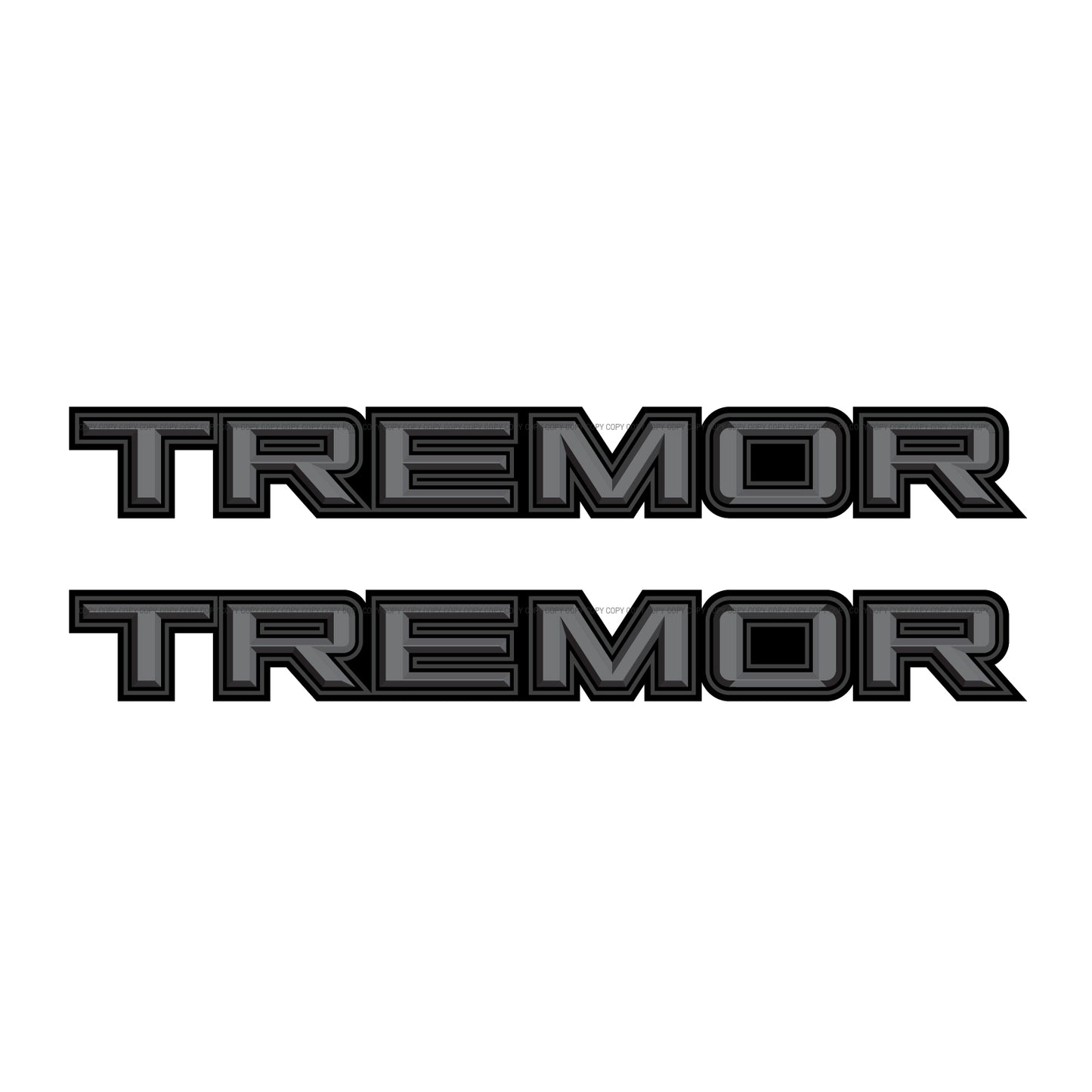 Tremor Decals Truck Bed Side Stickers