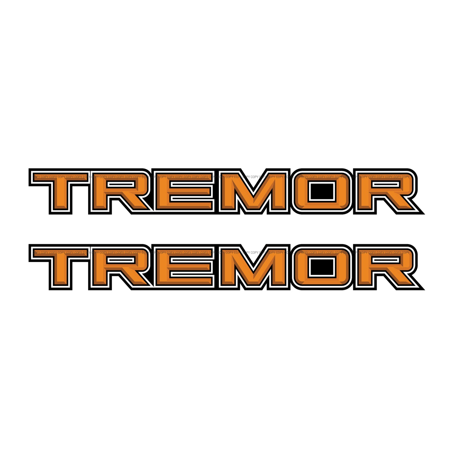 Tremor Decals Truck Bed Side Stickers