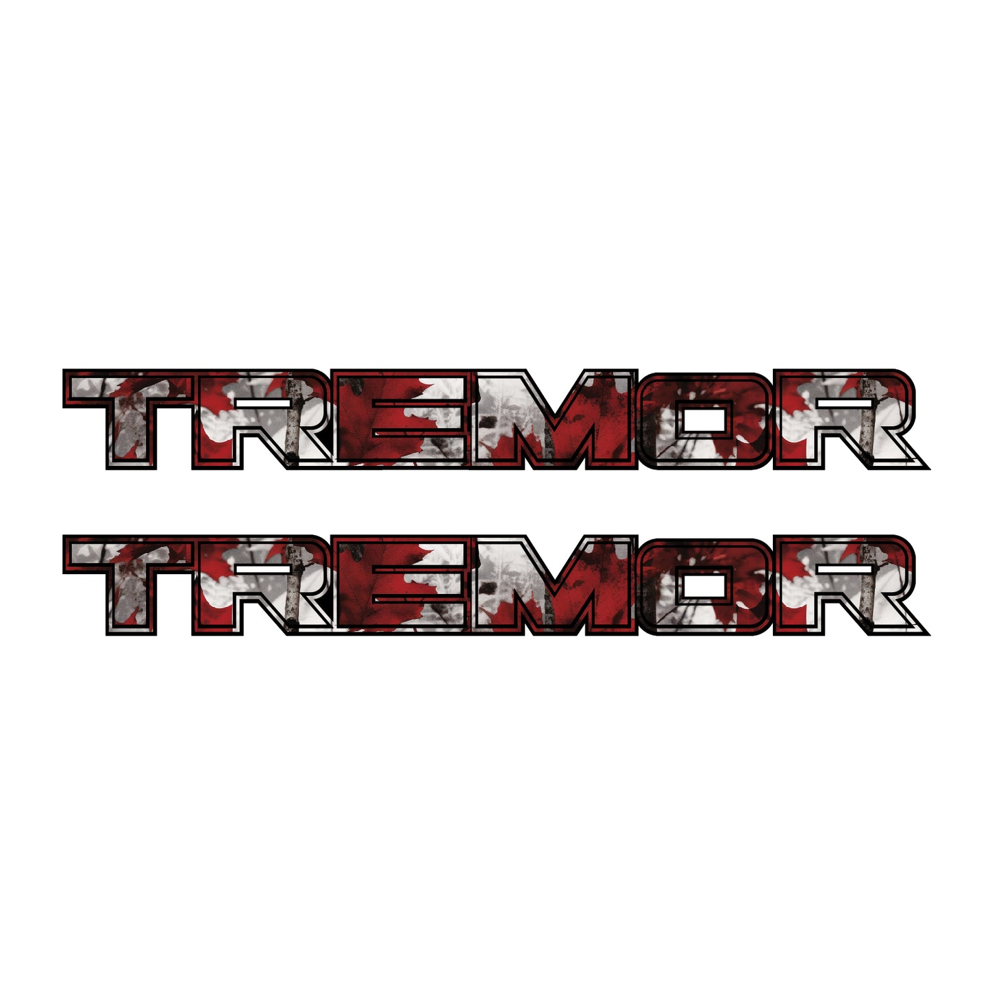 Tremor Decals Camouflage Truck Bed Side Nature Camo Stickers Ford F150 F250