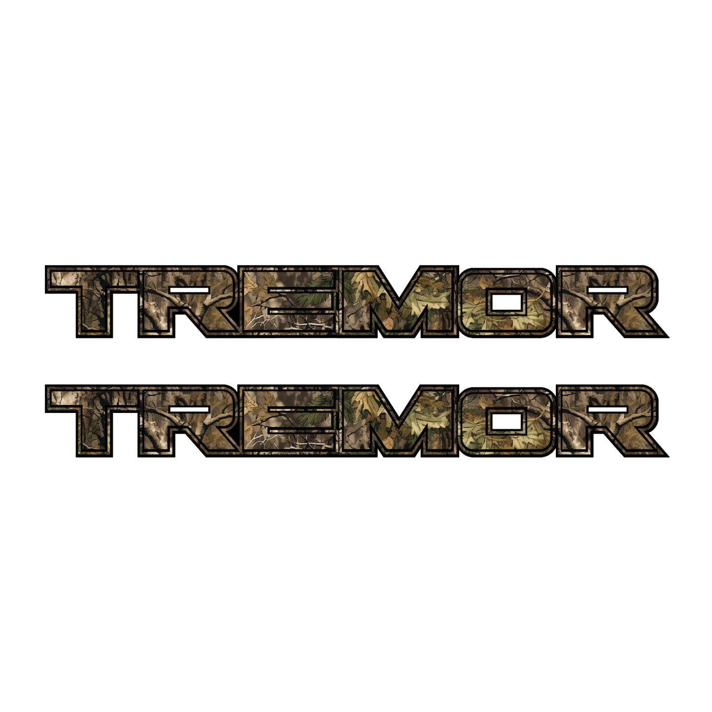 Tremor Decals Camouflage Truck Bed Side Nature Camo Stickers Ford F150 F250