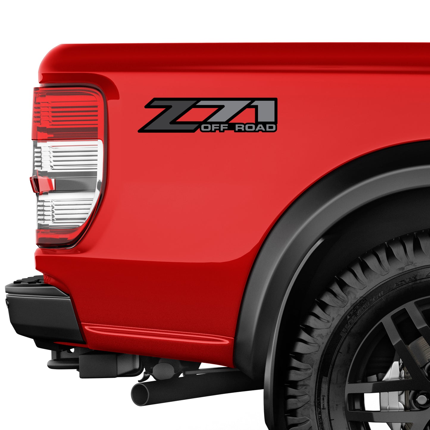 Z71 Offroad Decals Stickers for Chevy Silverado Z71 2001-2006 Bed Side 1500 2500 HD 01-06