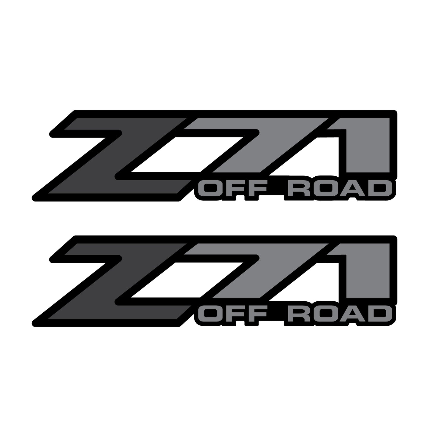 Z71 Offroad Decals Stickers for Chevy Silverado Z71 2001-2006 Bed Side 1500 2500 HD 01-06