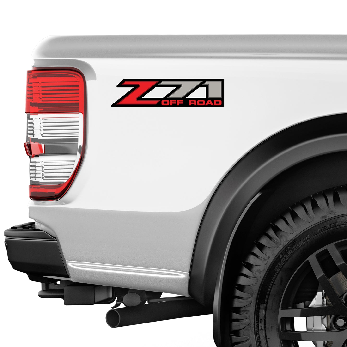 Z71 Offroad Decals Stickers for Chevy Silverado Z71 2001-2006 Bed Side 1500 2500 HD 01-06
