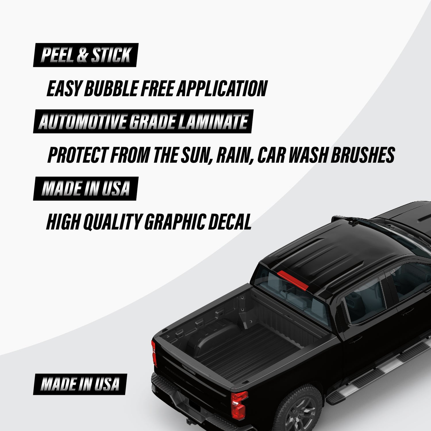 Tremor Decals Truck Bed Side Stickers Ford F150 F250 - TiresFX