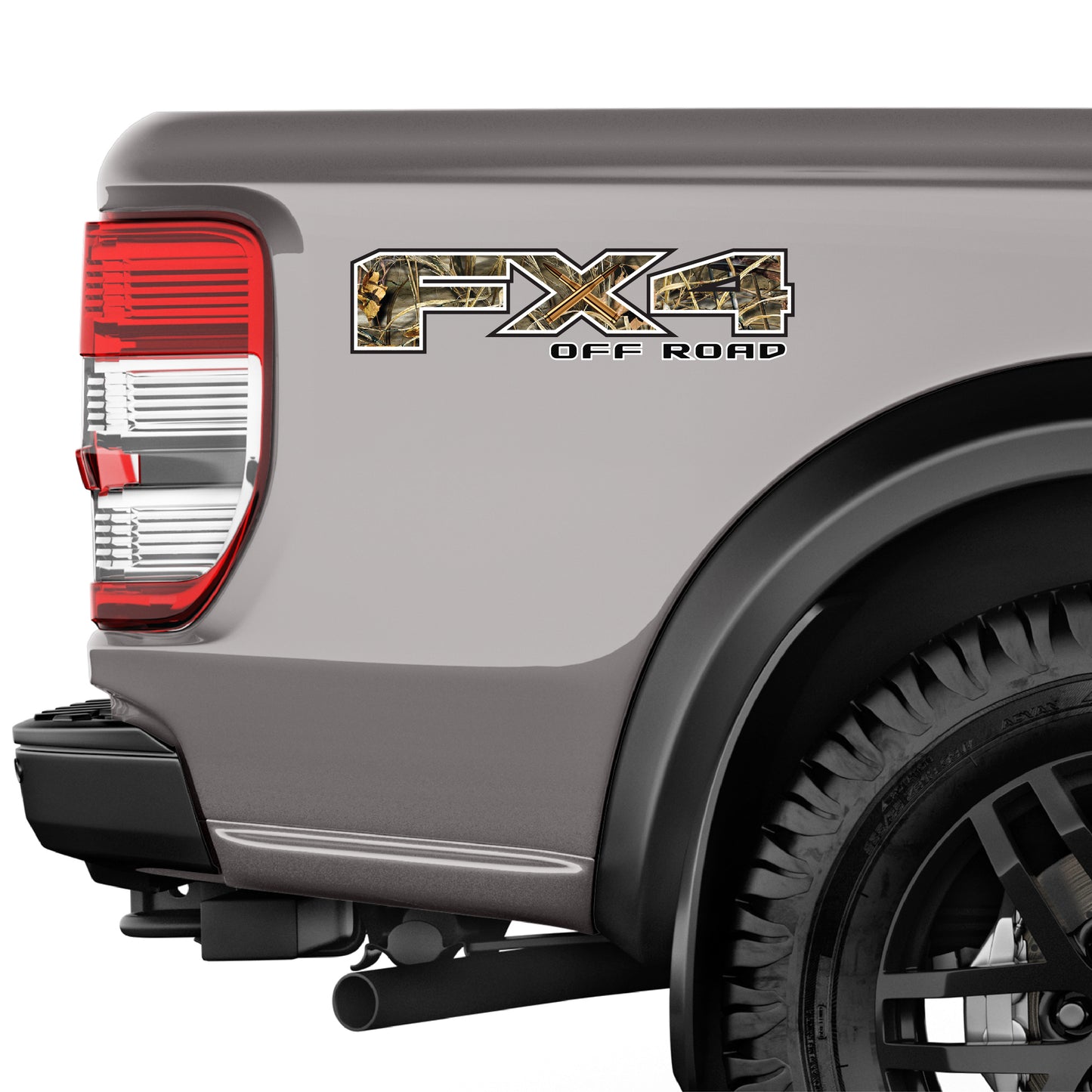 FX4 Off Road Camo Decal Replacement Sticker Ford F 150 Bedside Emblem for 4x4 Truck Super Duty