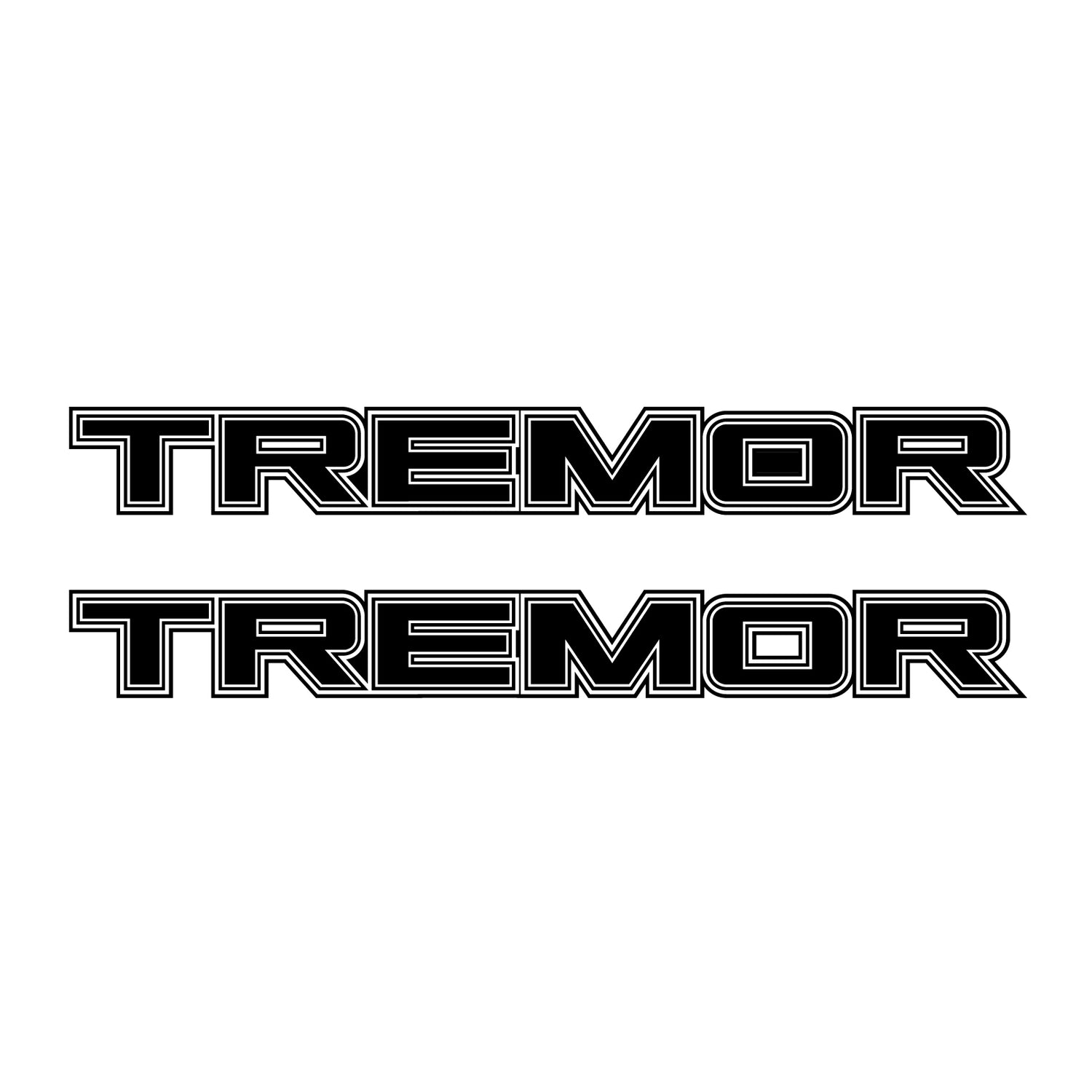 Tremor Decals Truck Bed Side Stickers Ford F150 F250 - TiresFX