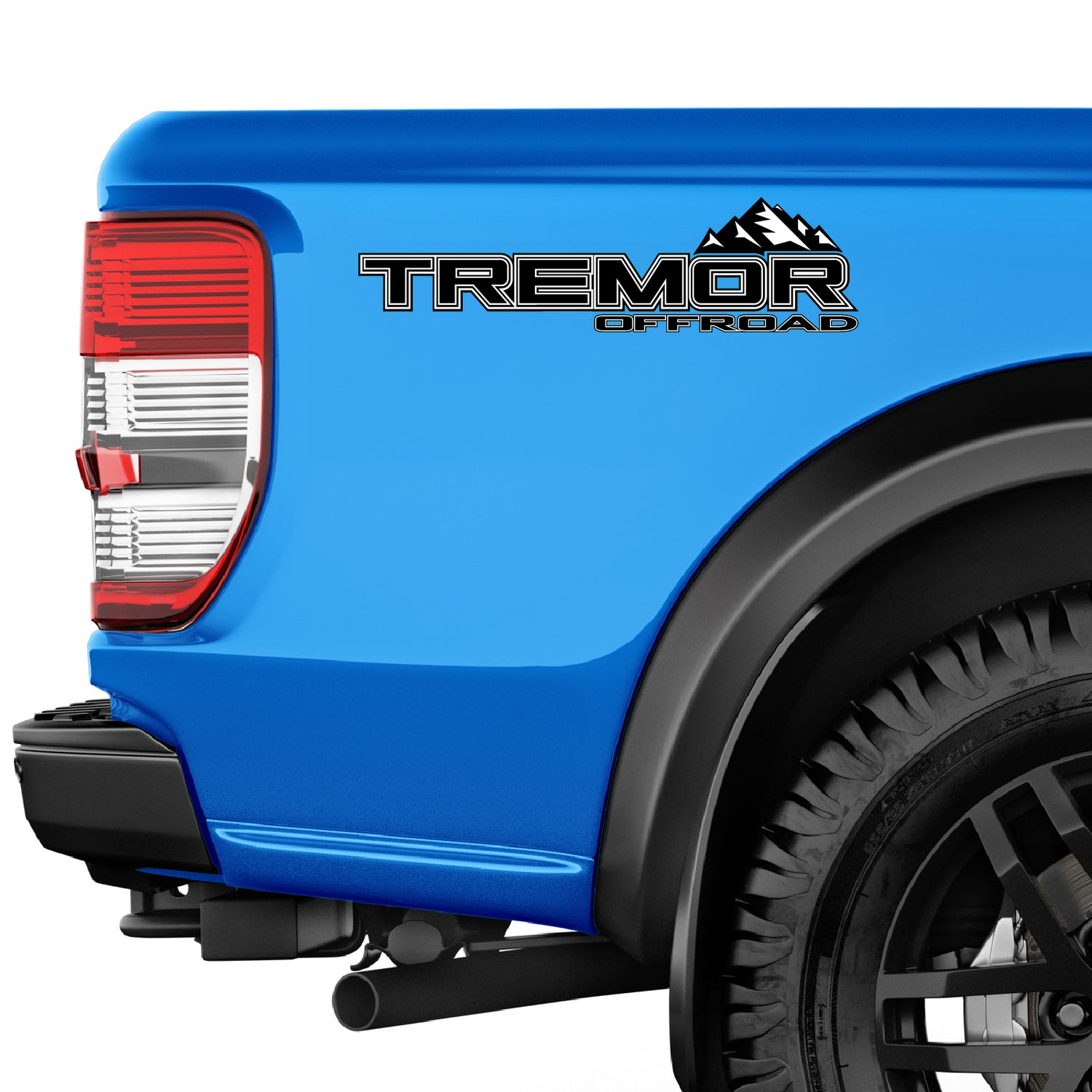 Tremor Offroad Decals Truck Bed Side Stickers Ford F150 F250 - TiresFX