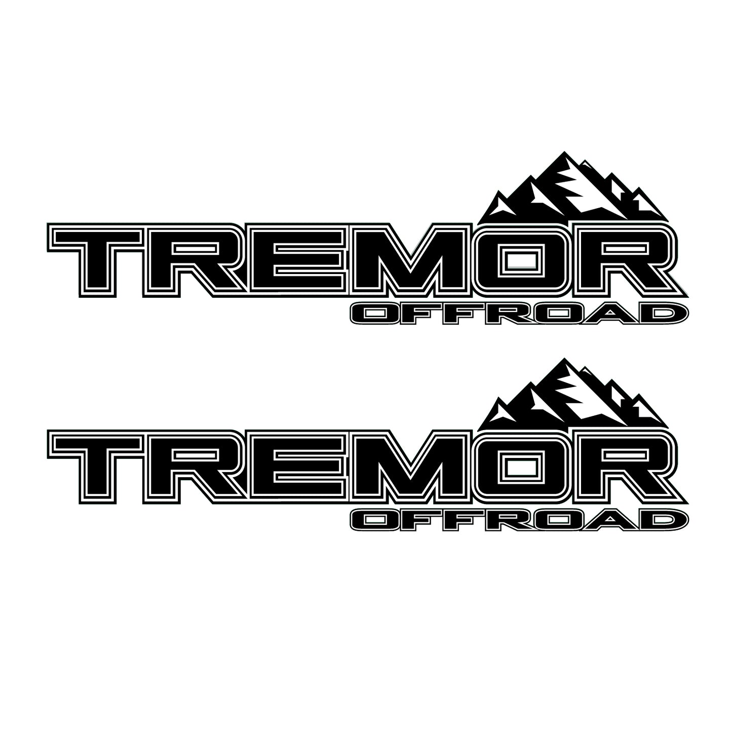 Tremor Offroad Decals Truck Bed Side Stickers Ford F150 F250 - TiresFX