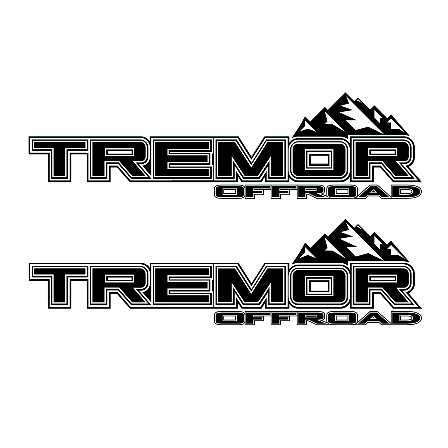 Tremor Offroad Decals Truck Bed Side Stickers Ford F150 F250 - TiresFX