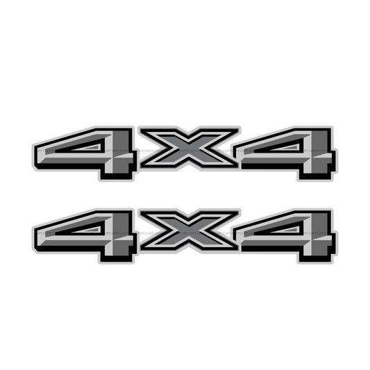 4X4 Decals Bedside Truck Stickers Compatible with New F150, F250, F350 Super Duty