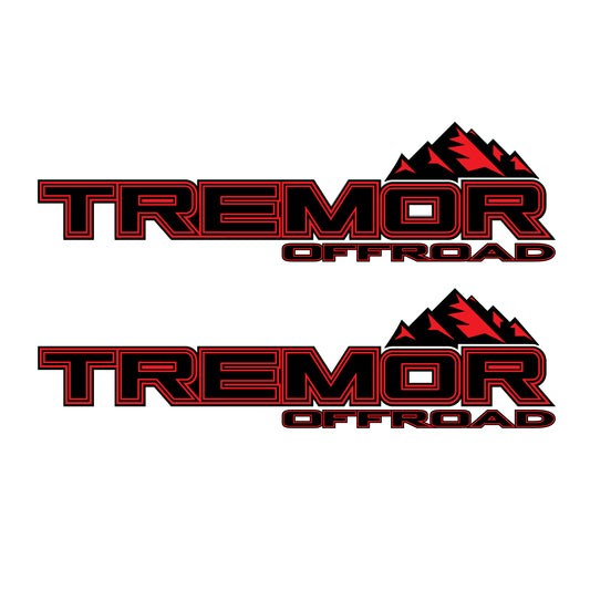 Tremor Offroad Decals Truck Bed Side Stickers Ford F150 F250