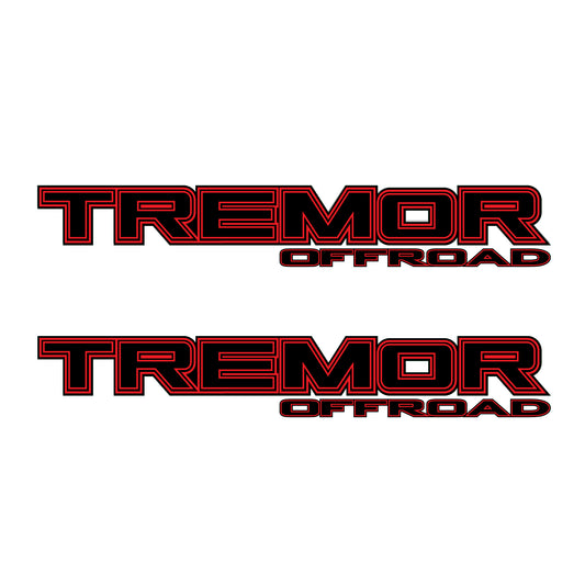 Tremor Offroad Decals Truck Bed Side Stickers Ford F150 F250