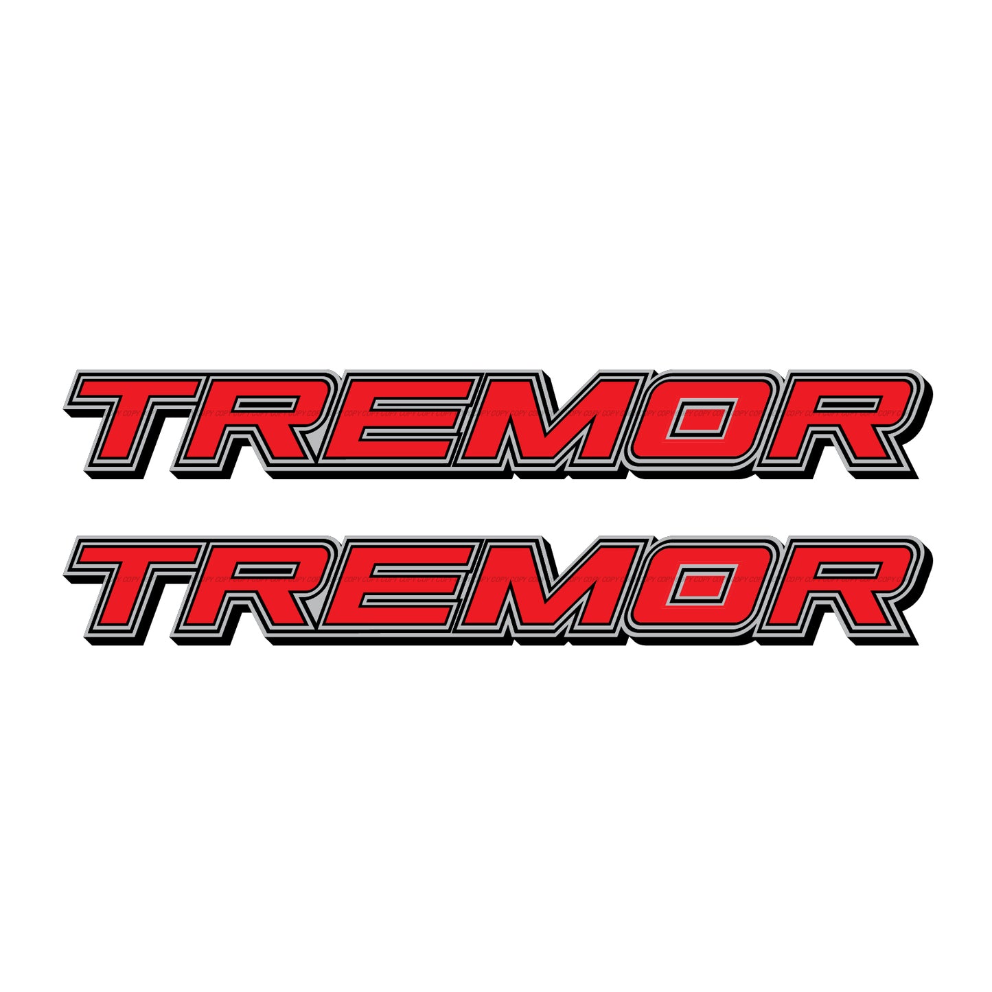 Tremor Sport Decals Truck Bed Side Stickers Ford F150 F250