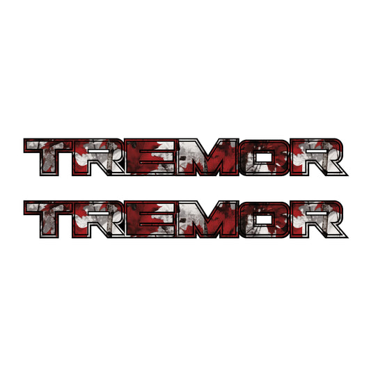 Tremor Decals Camouflage Truck Bed Side Nature Camo Stickers Ford F150 F250