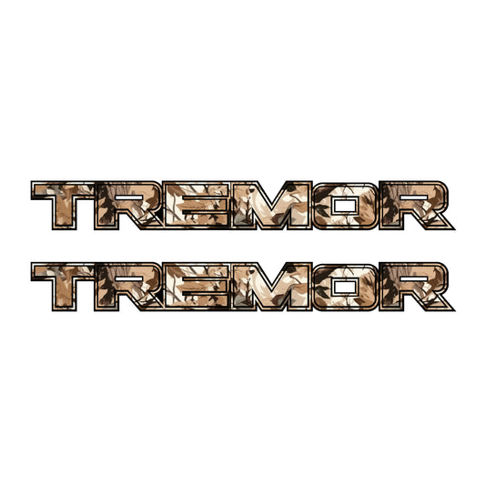 Tremor Decals Camouflage Truck Bed Side Nature Camo Stickers Ford F150 F250
