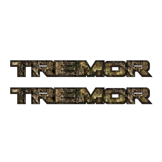 Tremor Decals Camouflage Truck Bed Side Nature Camo Stickers Ford F150 F250