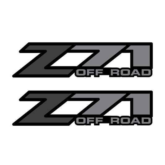 Z71 Offroad Decals Stickers for Chevy Silverado Z71 2001-2006 Bed Side 1500 2500 HD 01-06