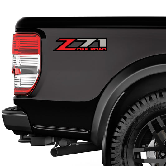 Z71 Offroad Decals Stickers for Chevy Silverado Z71 2001-2006 Bed Side 1500 2500 HD 01-06