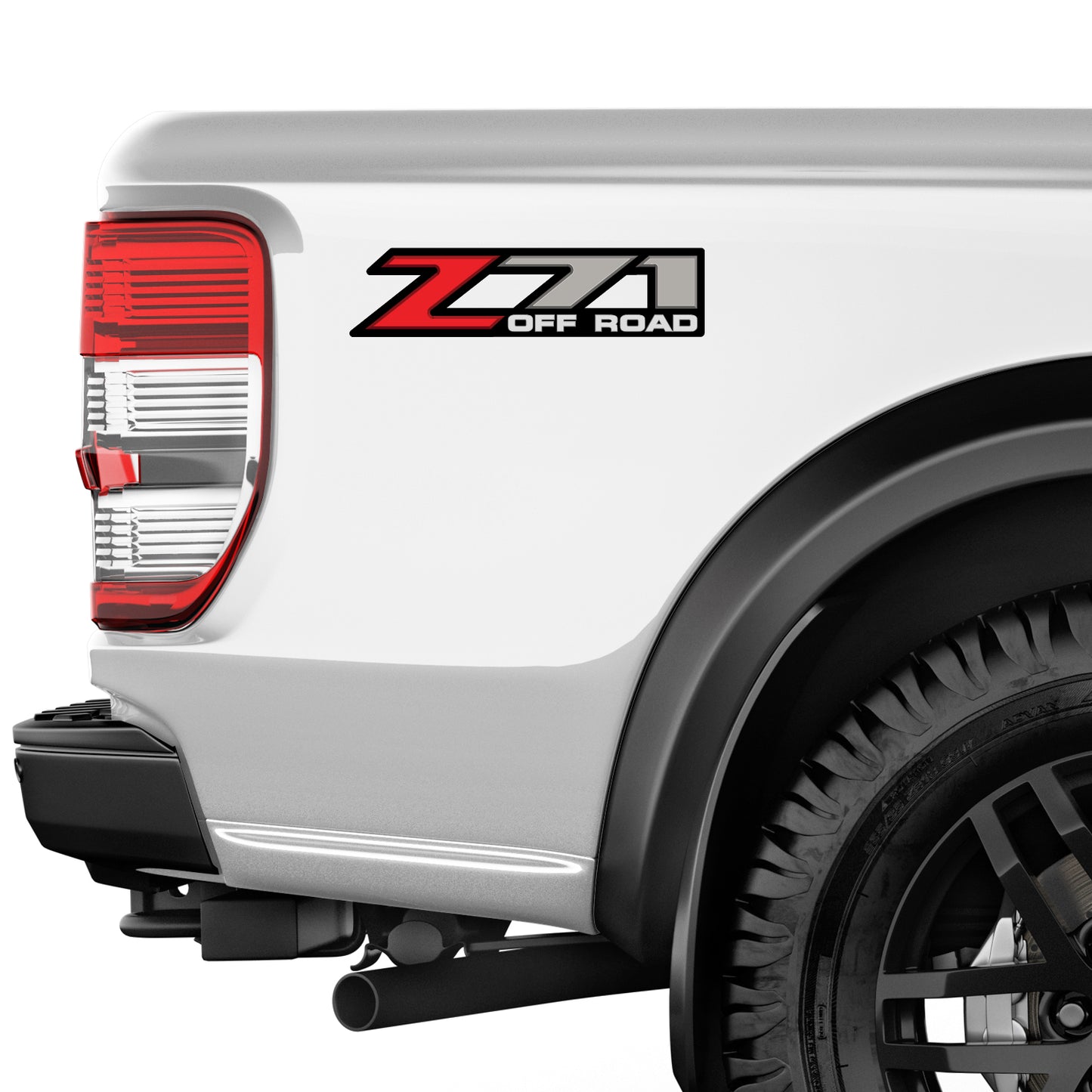 Z71 Offroad Decals Stickers for Chevy Silverado Z71 2001-2006 Bed Side 1500 2500 HD 01-06