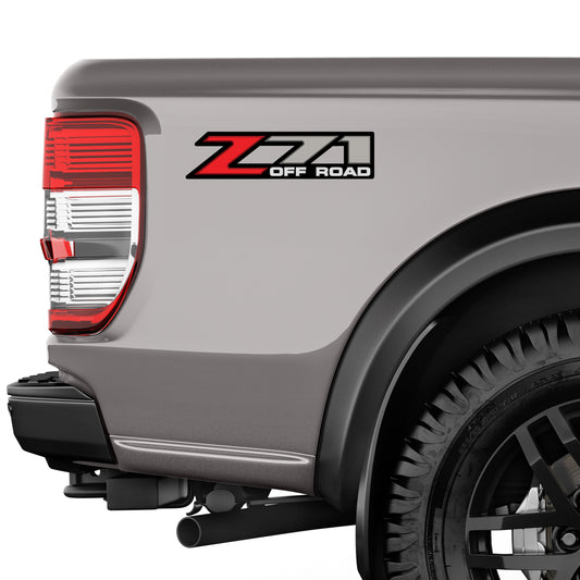 Z71 Offroad Decals Stickers for Chevy Silverado Z71 2001-2006 Bed Side 1500 2500 HD 01-06