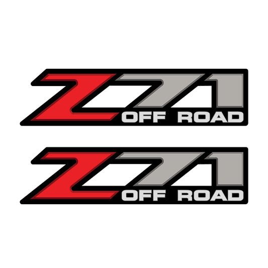 Z71 Offroad Decals Stickers for Chevy Silverado Z71 2001-2006 Bed Side 1500 2500 HD 01-06