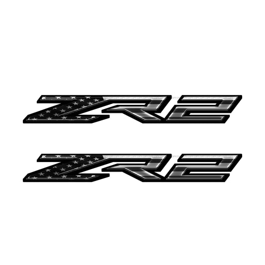 ZR2 Decals Bedside Replacement Sticker / Pack of 2