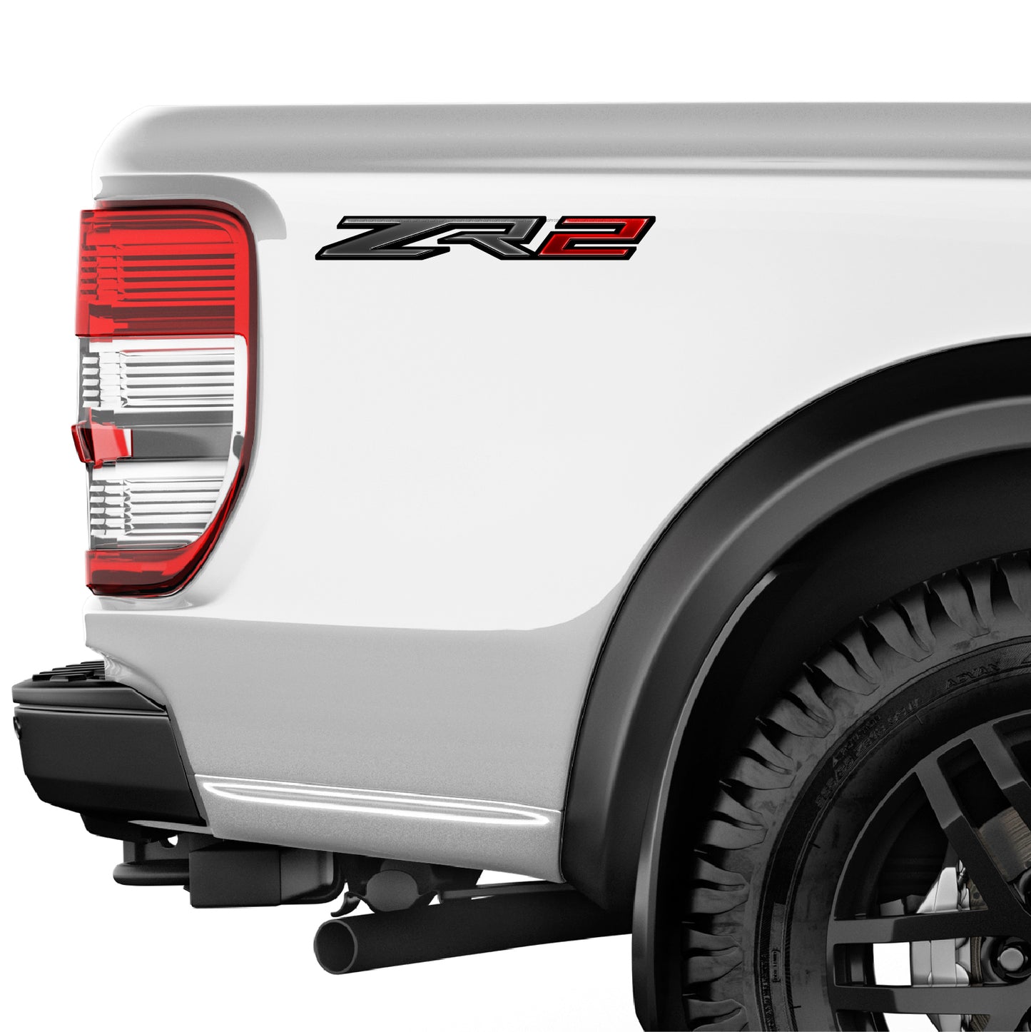 ZR2 Decals Bedside Replacement Sticker / Pack of 2