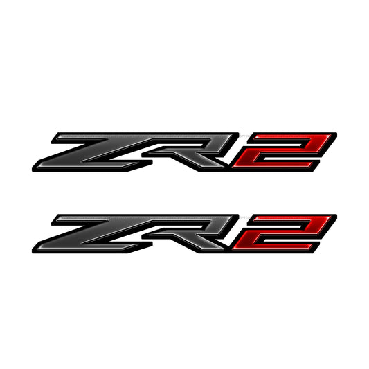 ZR2 Decals Bedside Replacement Sticker / Pack of 2