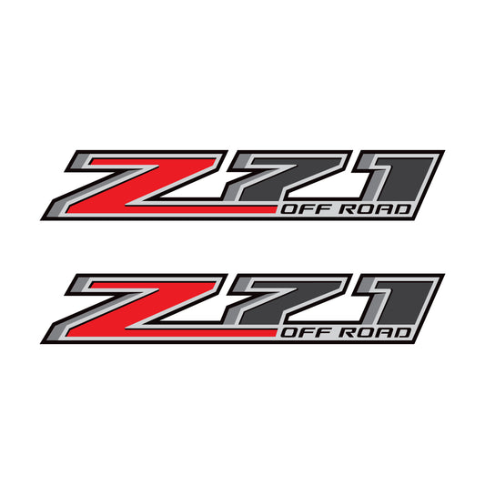 Z71 Offroad Truck Decals - 2014-2018 Bedside Stickers - TiresFX