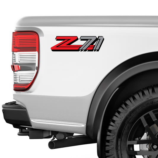 Z71 Offroad Decals Stickers for Chevy Silverado Z71 2001-2006 Bed Side 1500 2500 - TiresFX
