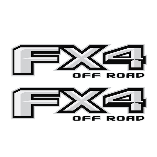 FX4 Off Road Decal Replacement Sticker Ford F 150 Bedside Emblem for 4x4 Truck Super Duty F250 F350 F450 - TiresFX