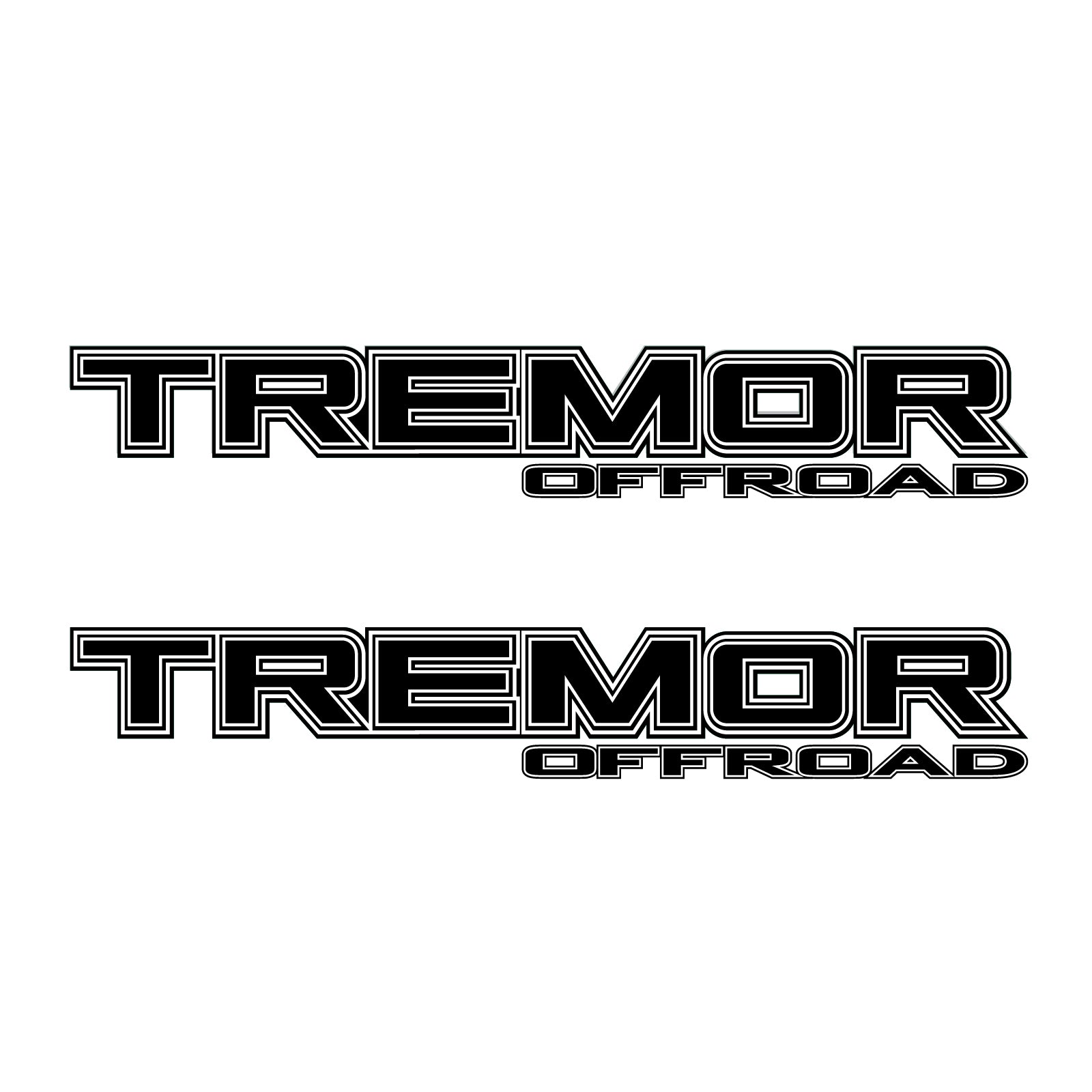 Tremor Offroad Decals Truck Bed Side Stickers Ford F150 F250 – TiresFX