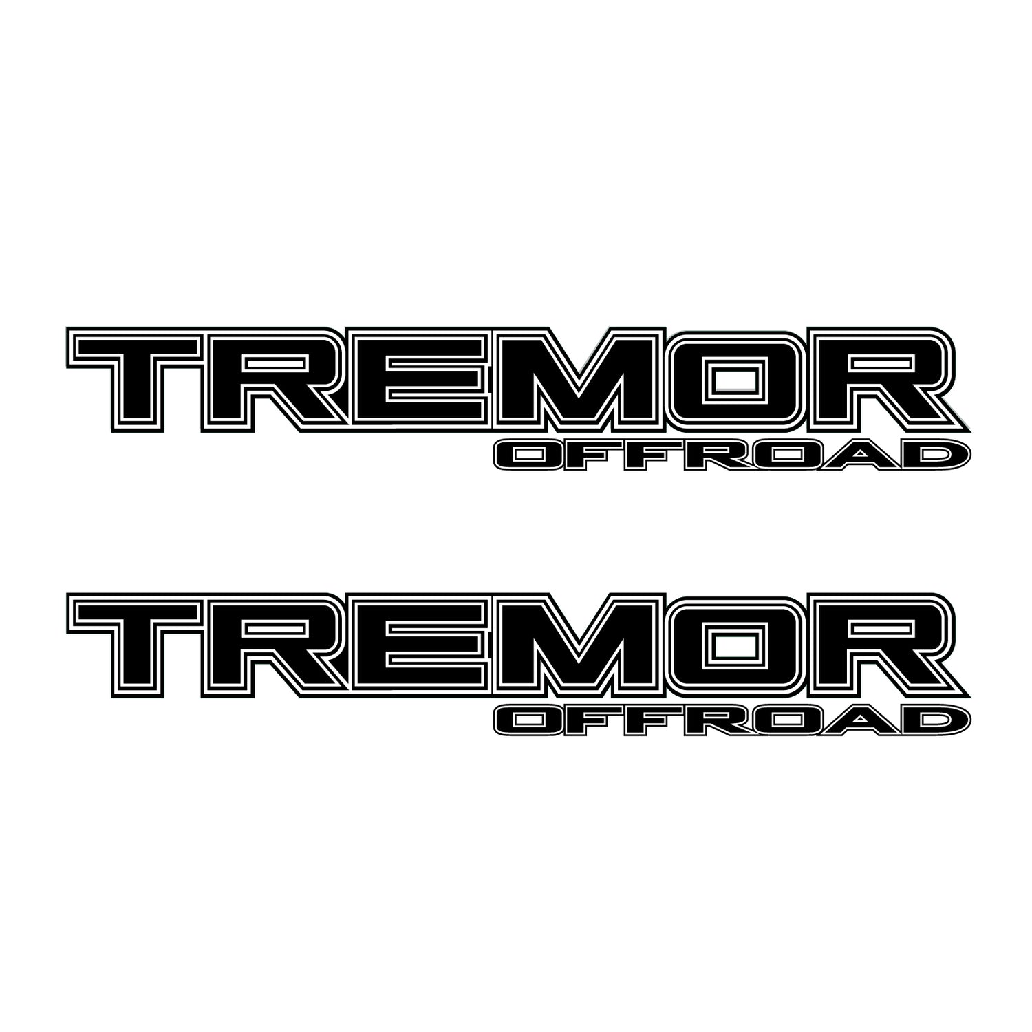 Tremor Offroad Decals Truck Bed Side Stickers Ford F150 F250 - TiresFX