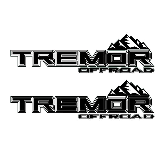 Tremor Offroad Decals Truck Bed Side Stickers Ford F150 F250 - TiresFX
