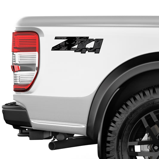 Z71 4x4 Decals Black Skull Sticker - TiresFX