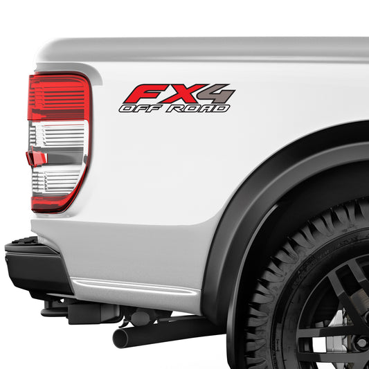 FX4 Off Road Decals Stickers - F (1997-2010) Super Duty F250 F350 F450 - TiresFX